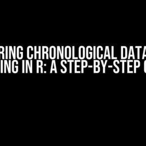 Mastering Chronological DataFrame Reading in R: A Step-by-Step Guide